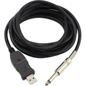 Resim Bestnify 9.8ft Gitar Bas 6.5mm Jak Bağlantı Enstrüman Kablo Adaptör (Yurt Dışından) 