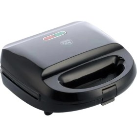 Resim 3'ü 1 Arada Siyah Tost Makinesi, Şık ve Kullanışlı Tasarım 