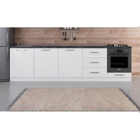 Resim Minar 300 Cm Mutfak Dolabı Beyaz 300-B10-Alt Modül Beyaz 
