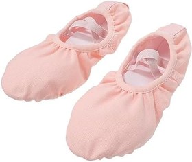 Resim INOOMP 5 Çift Dans Ayakkabıları Bayan Terlik Kızlar Için Bale Terlikleri Çocuklar Bale Ayakkabıları Dans Ayakkabıları Terlik Bale Dans Ayakkabıları Bale Dansçısı Ayakkabıları Siyah Bale 