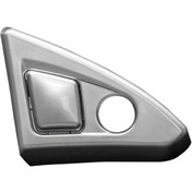 Resim Genel Markalar Bmw F10 Gümüş Orta Konsol Kilit Kapağı 