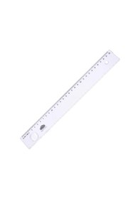 Resim Hatas 0161 Mercekli Geniş Büro Cetveli 30 CM Şeffaf 
