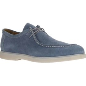 Resim Bueno Shoes Gri Mavi Süet Erkek Loafer 10M00673 