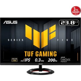 Resim Asus Tuf Gamıng VG249Q5R 23,8&amp;quot; 0.3ms, 200Hz, Full Hd, Dp, 2xhdmı, Hoparlör, Fast IPS Led, Elmb Sync Premium, Gamıng Monitör 