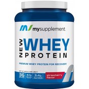 Resim Mysupplement Whey Protein Tozu Çilek Aroma 828 G 