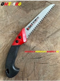 Resim Dht Ağaç Budama Testeresi Çift Diş Bağ Budama Testeresi 34Cm 