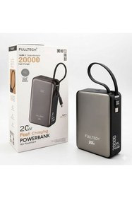 Resim Fulltech FP31, 20W Hızlı Şarj Powerbank 20.000 mAh 
