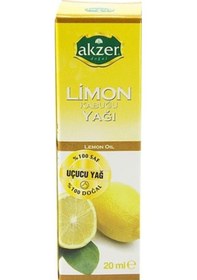 Resim Akzer Limon Kabuğu Yağı 20 ML 