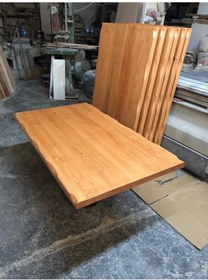 Resim Bintaşmobilya Kayın Rengi Kütük Masa Üstü-120X75.Cm 