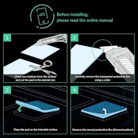 Resim CetKing Tp-3: Premium Performans Termal Ped, 100 x 100 x 0,5 mm (1 Adet) - Yüksek Performans, Özellikle Yumuşak, Ideal Boşluk Doldurucu, Köprü Boşlukları, Termal Pedler Gpu, Termal Ped Cpu 