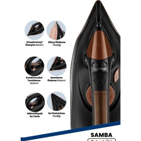 Resim Goldmaster GM-7625 Samba Buharlı Ütü 