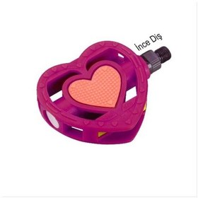 Resim Bisiklet Mtb Pedal Pembe Kalpli 20 İnce Diş 