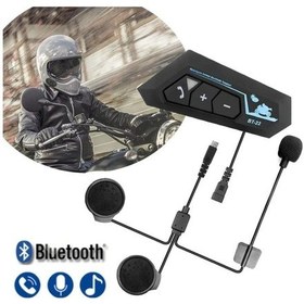 Resim Ledoren Teknoloji Kask Kulaklık Bt22 Bluetooth Motosiklet Kulaklık 