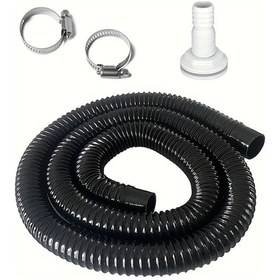 Resim Cordial Rv Drenaj Hortumu Sintine Pompası Hortum Seti 1-1/8 İnç 59ınç Siyah 