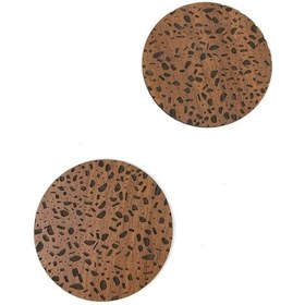 Resim Bardak Altlığı Model -69 Kahverengi 