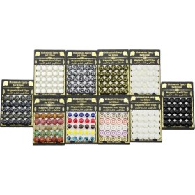 Resim 25PCS Takım Mıknatıslı Eşarp Şal Klipsi 1 Kart (5264) 