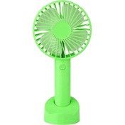 Resim Coverzone Mini Usb Fan Taşınabilir Telefon Standlı El Fanı 3 Kademe Üfleyici Evde Ofiste Yolda Kullanım 21cm 