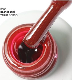 Resim Momo Professional Kalıcı Oje K005 Yakut Bordo 4 Ml 