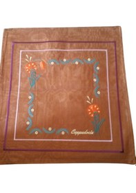 Resim Nakışlı Taba Renkli Dekoratif Yastık Kılıfı 1 Çift Taba 