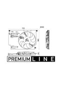 Resim Komple Fan 600 W 12 V Bmw F45 F48 F39 Mını F60 Premıum Lıne Mahle Cff532000p Mahle Cff532000p 