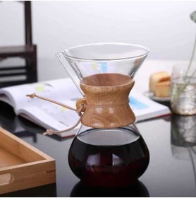Resim CÖDEL Chemex Cam Kahve Demleme Ekipmanı 400 ml 