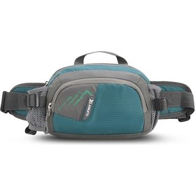 Resim Gajeena Spor Ve Outdoor Etkinlikler İçin Pratik Su Mataralı Bel Çantası - Erkek Ve Kadınlara Uygun Mavi 