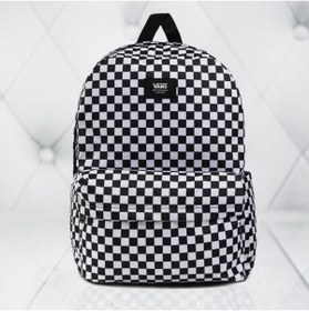 Resim Vans Mn Old Skool Check Backpack Erkek Siyah Sırt Çantası Vn0a5khry281 