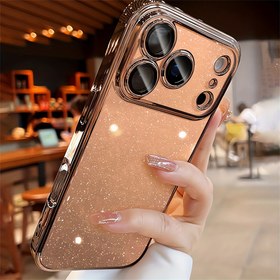 Resim Telefon Kılıfı: Lüks Simli Pullu Kaplama PC Şeffaf Kılıf iPhone 17 ProMax 16 15 14 13 12 11 Pro Max Uyumlu Darbeye Dayanıklı Sert Arka 