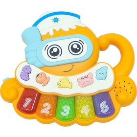 Resim Ahtapot Masalcı Piyano 