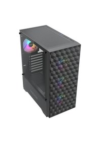 Resim Fazeon F6 650w 80+ Bronze Tempered Glass Mesh 4x Argb Fanlı Usb 3.0 Atx Bilgisayar Kasası 