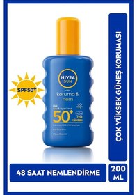Resim Nivea Sun Koruma & Nem Güneş Spreyi SPF50 200 ML 