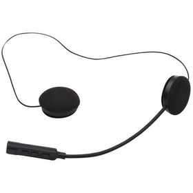 Resim Mufunye Kablosuz Bt Kulaklık Motosiklet İnterkom Kask Müzik Kulaklığı Motosiklet Sürücüsü İçin Hd Mikrofonlu Eller Serbest Zgvnjg 