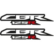 Resim Honda Cbr 125 R Uyumlu Yan Granaj Sticker 002 