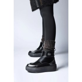 Resim Jump 60129 Suya Dayanıklı Kaydırmaz Taban Siyah Kadın Kar Botu 