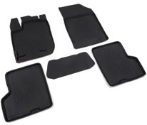Resim Rich Dacia Sandero 4D Paspas Siyah 5 Parça 2004-2013 Arası 
