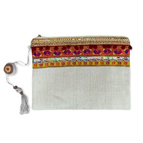 Resim Maui Clutch - Naturel 