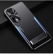 Resim Gebibd Honor 90 Tpu + Alüminyum Alaşım Kılıf, Anti-damla Kickstand Arka Kapak Telefon Takımları 