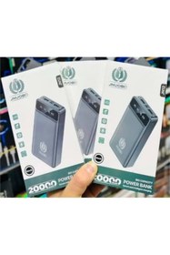 Resim Tinytek JNUOBI 20000 mAh LED Ekranlı Type-C Girişli 22.5W Hızlı Şarj Powerbank - Siyah 