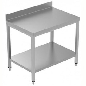 Resim Professional Sırtlı Çalışma Tezgahı, Taban Raflı - 1100 Mm, Plus LSGTG1110E 