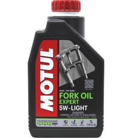 Resim Motul Fork Oil Expert Light 5w 1l Motosiklet Amortisör Yağı 