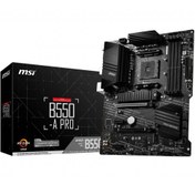 Resim MSI B550-A Pro AMD B550 AM4 DDR4 4400 MHz Masaüstü Anakart 