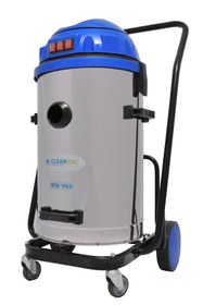 Resim CLEANVAC Wd753 Sanayi Tip Üç Motorlu Islak Kuru Süpürge 