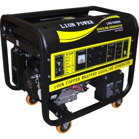 Resim LION POWER LNG10000E Benzinli Marşlı Monofaze Bakır Sargı Jeneratör 