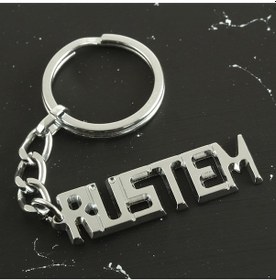 Resim Cosmotex Rüstem İsimli Anahtarlık- Çok Renkli 