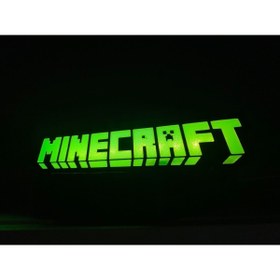 Resim HALL BREATHE Yeşil Minecraft Led ışık kutusu masa lambası, şık ve güzel aydınlatma seçeneği 