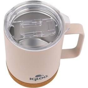 Resim Çelik Mug Termos - Igloo - Cork - 350ml - Bej - 205696 Diğer 