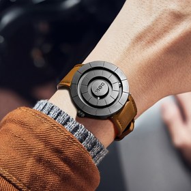 Resim DOM Manyetik Levitasyon Manyetik Bilyalı Rulman Erkek&Kadın Yaratıcı Saat, Trend Siyah Teknoloji Sınırsız Tasarım Spor Saati - Kadınlar İçin Uygun 