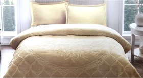 Resim Özdilek Trendy Embos Çift Kişilik Battaniye 220 x 240 Hardal 