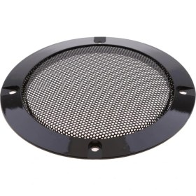 Resim Flameer 4 Inç Araba Ses Hoparlör Kapağı Dekoratif Daire Metal Örgü Izgara 4 Inç (Yurt Dışından) 