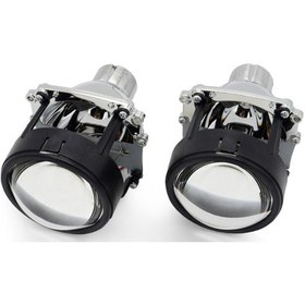 Resim Bi Xenon Ver 8.0 Led Uzun Kısa Far Merceği 2,5 İnç 